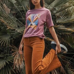 Ghana Australia RustyTan High Rise Corduroy Flare Pants Sz 8/US 4